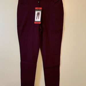 Mario Serrani Burgundy Ankle Pants
